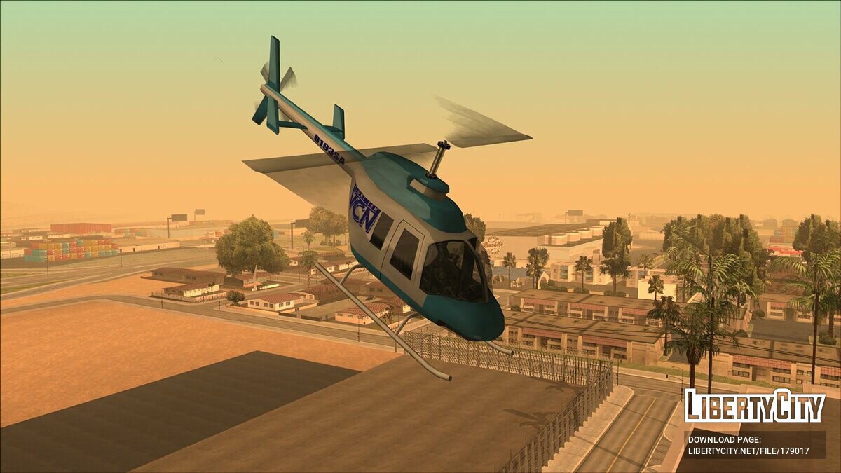 Helicopters in GTA San Andreas with automatic installation: free download  helicopter for GTA SA