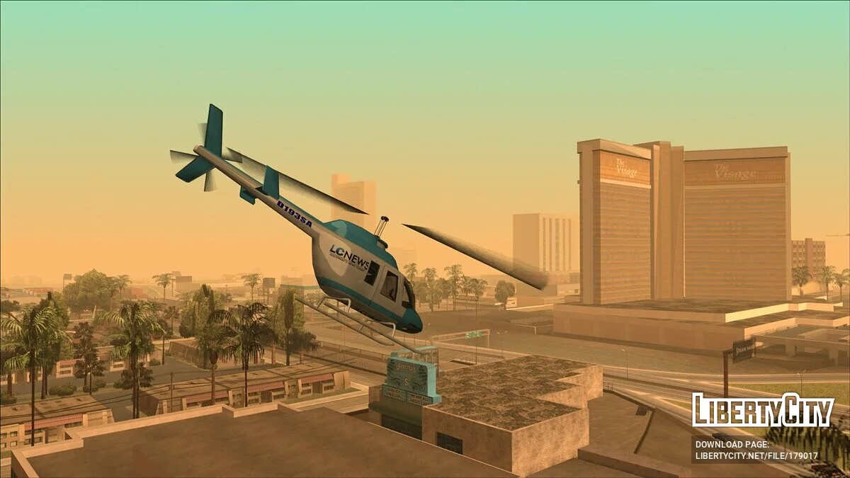 Pack of News Helicopters (FROM GTA UNDERGROUND) / GTA San Andreas