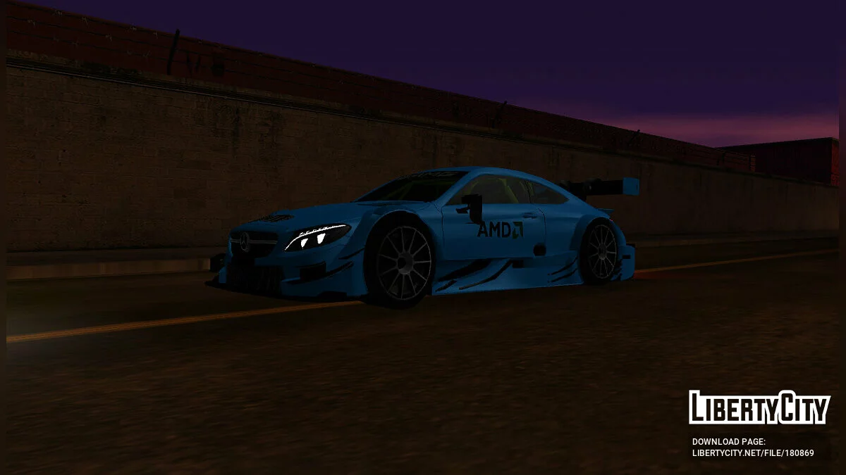 Mercedes C63 AMG DTM / GTA San Andreas