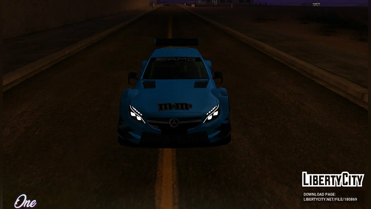 Mercedes C63 AMG DTM / GTA San Andreas