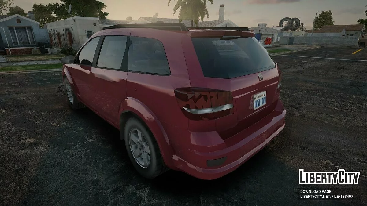 2010 Dodge Journey Lowpoly / GTA San Andreas