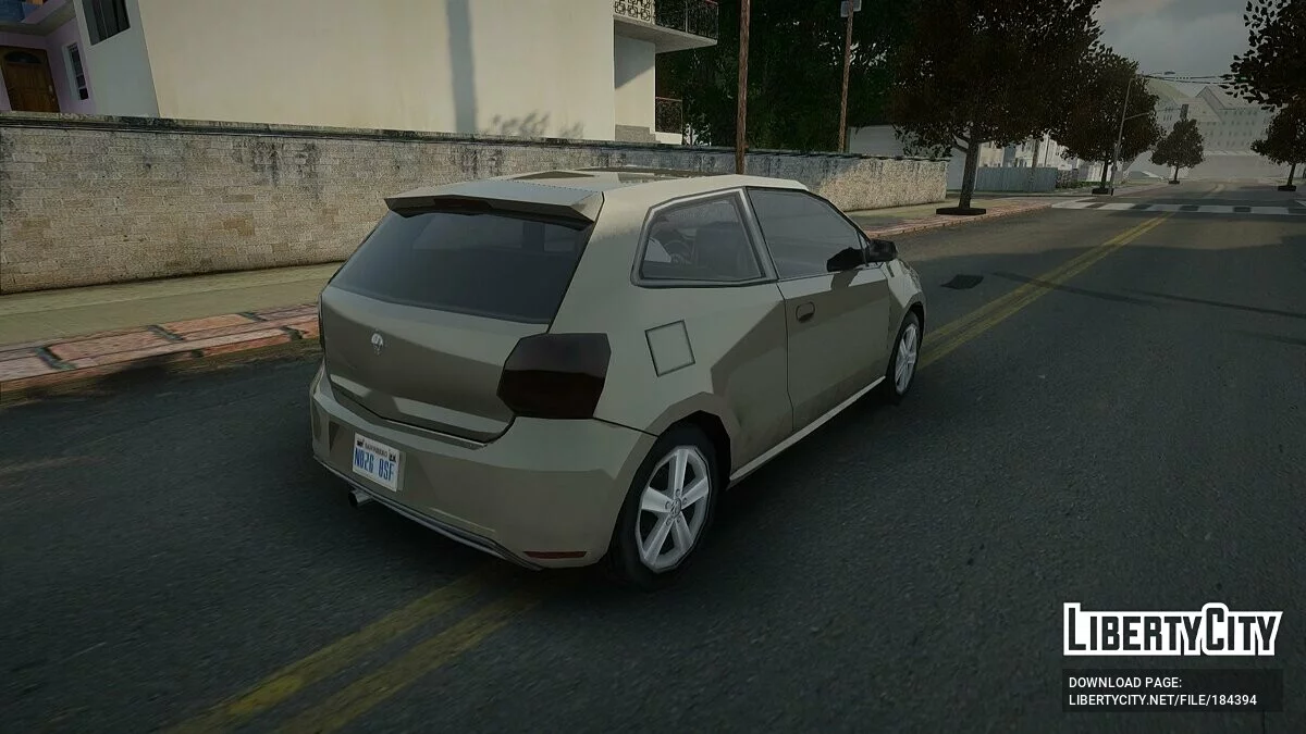 2015 Volkswagen Polo GTI / GTA San Andreas