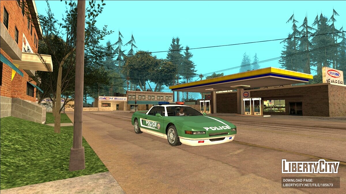 Download Pack of VCPD machines for GTA San Andreas