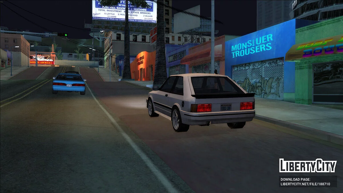 '85 Vapid Retinue XT (Estilo Ford Escort RS Turbo SA) / GTA San Andreas
