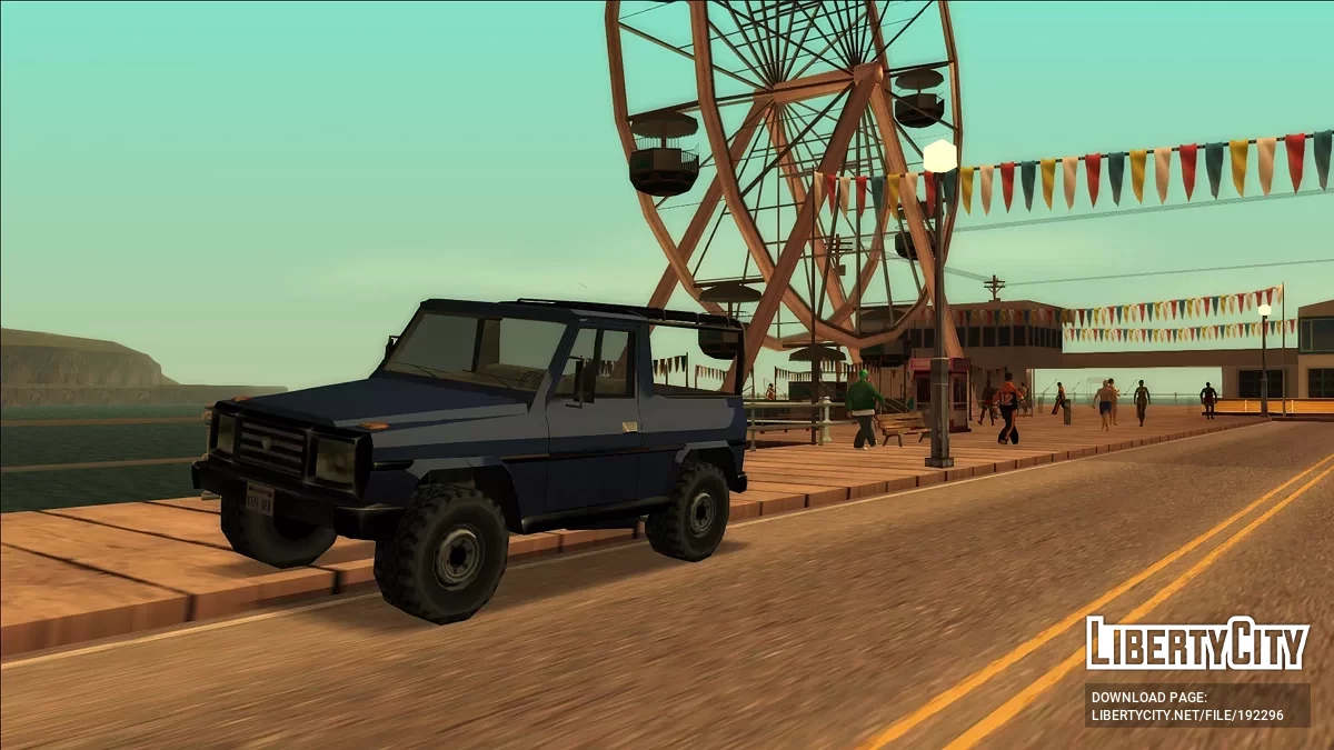 '88 Benefactor Diensta (Mercedes-Benz G-Class W460/W461 w stylu SA) / GTA San Andreas