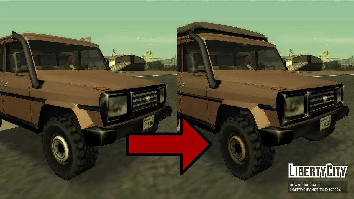 '88 Benefactor Diensta (Mercedes-Benz G-Class W460/W461 w stylu SA) / GTA San Andreas