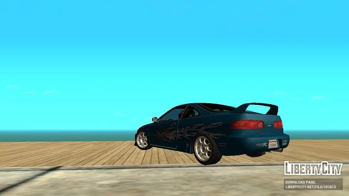 Honda Integra Type R de Fast & Furious 1 / GTA San Andreas