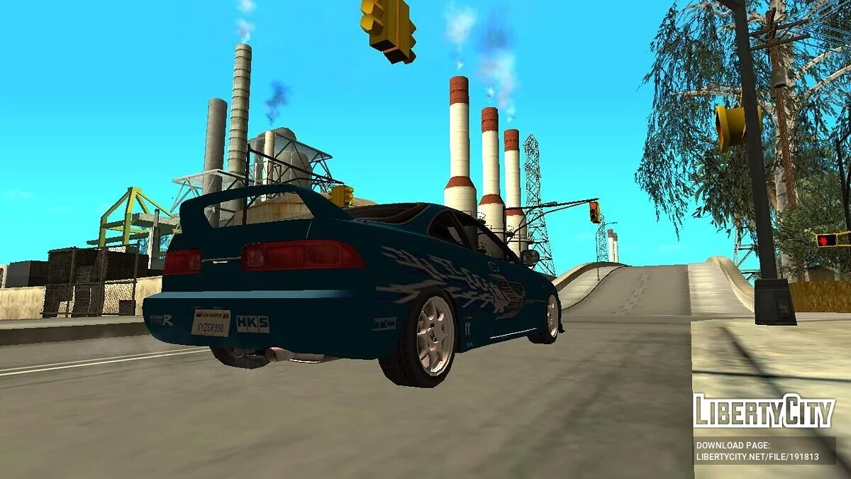 Honda Integra Type R de Fast & Furious 1 / GTA San Andreas