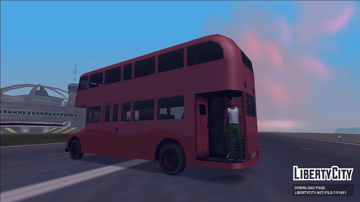 Bus de Londres (DE GTA : ROYAUME-UNI) / GTA San Andreas