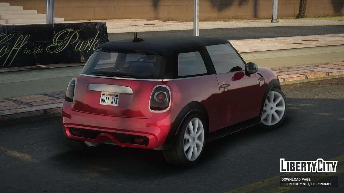 2015 MINI Cooper S Lowpoly / جي تي إيه سان أندرياس