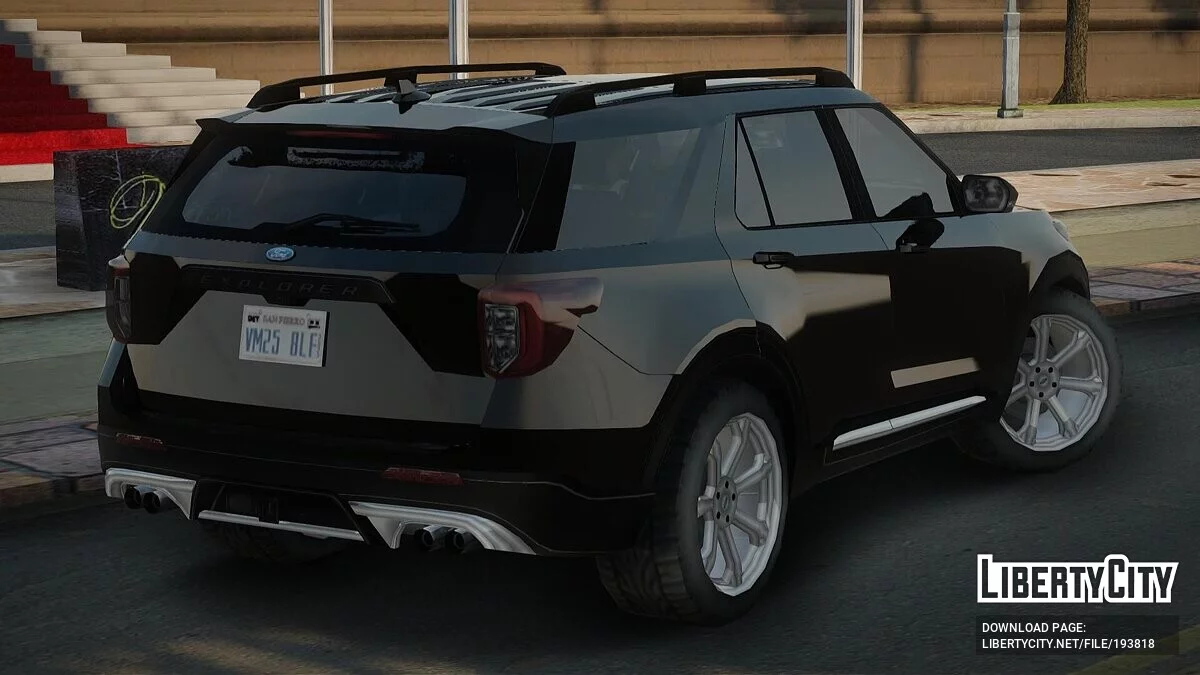 2021 Ford Explorer ST Lowpoly / جي تي إيه سان أندرياس