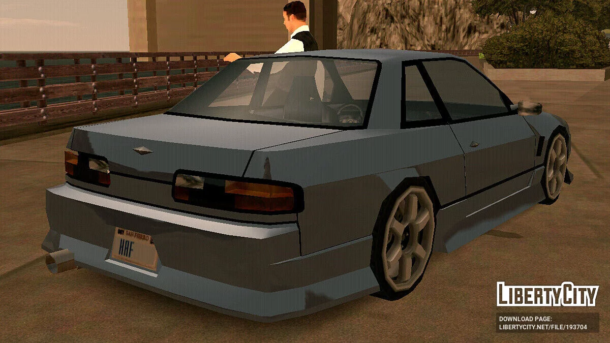 Ніссан Сільвія S13.5 (S15 передня частина) SA стиль / GTA San Andreas
