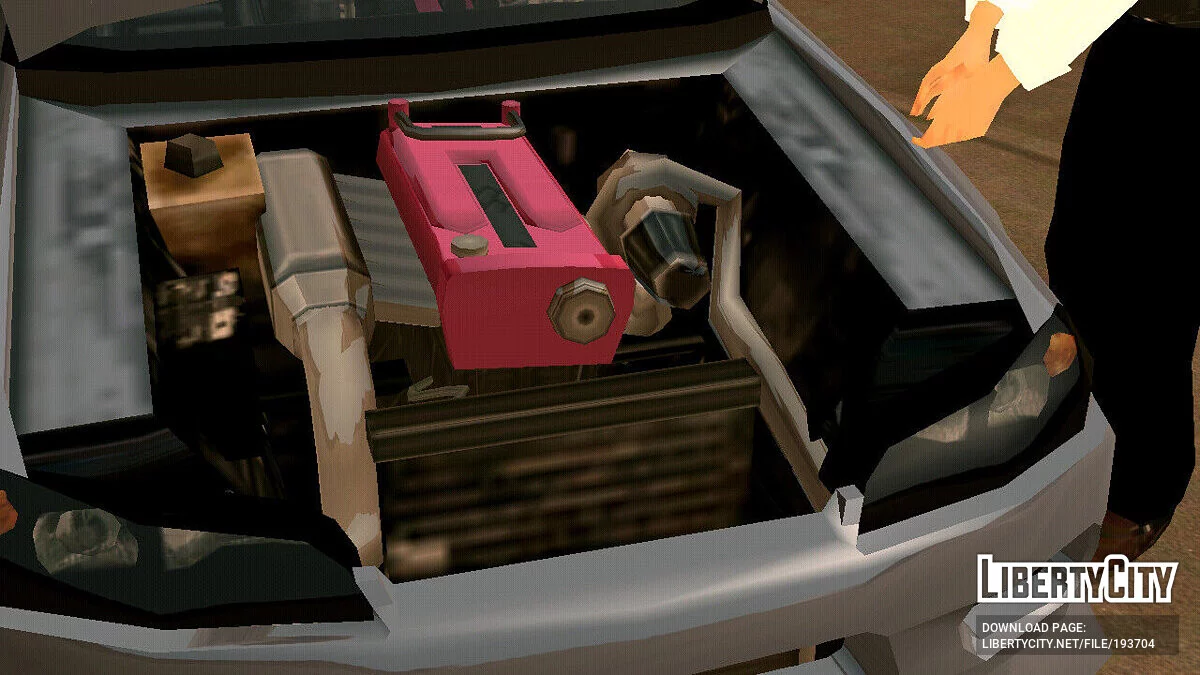 Ніссан Сільвія S13.5 (S15 передня частина) SA стиль / GTA San Andreas