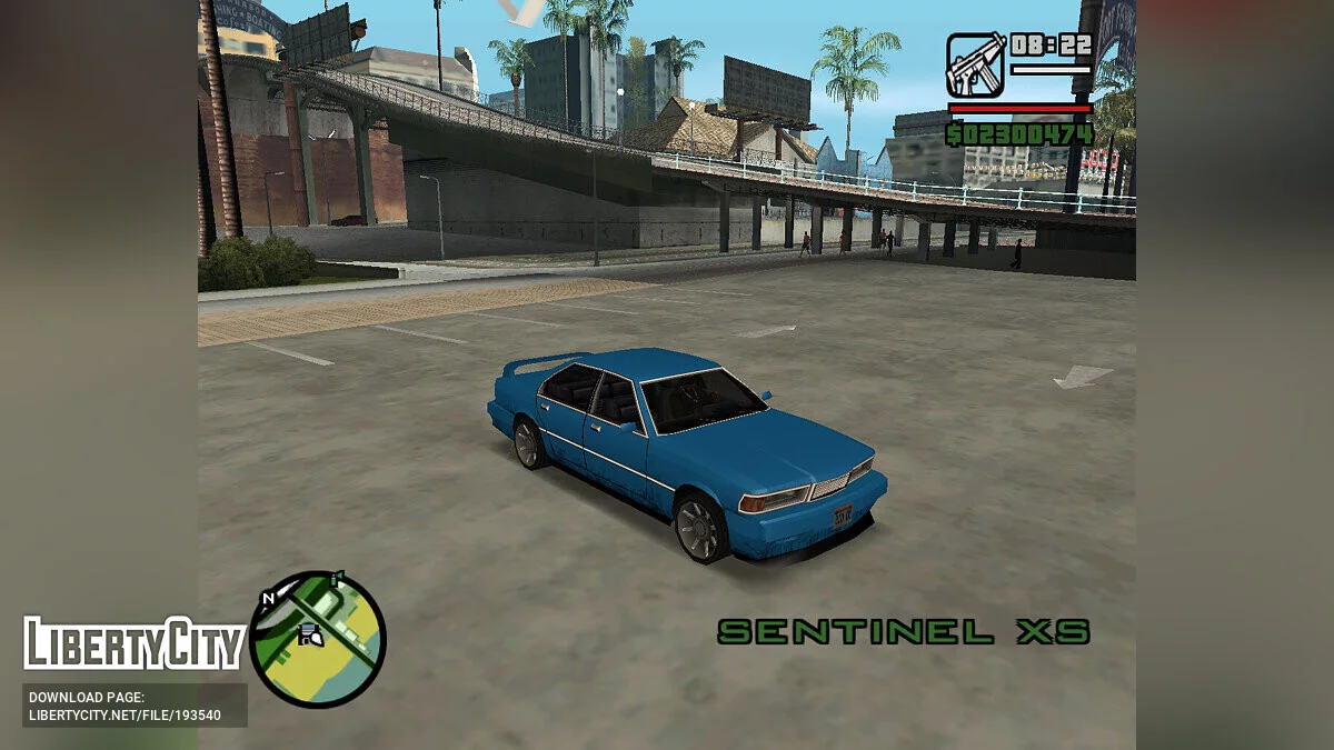 Sentinel XS (SA Style) / GTA San Andreas