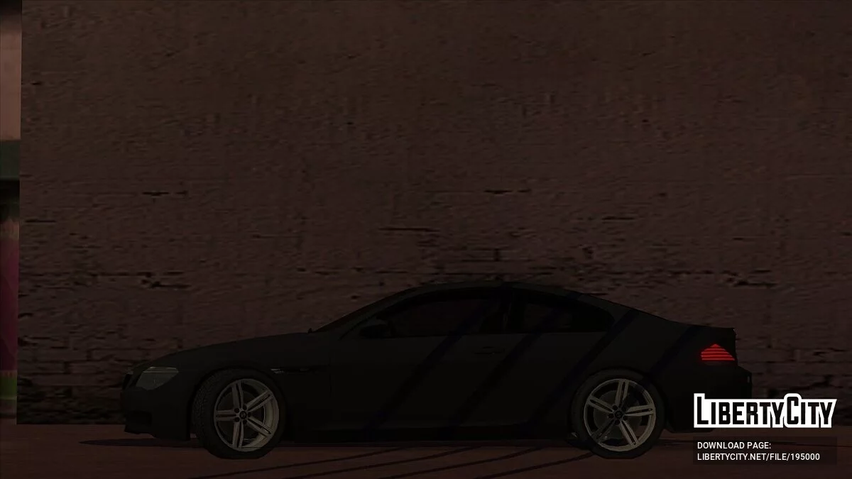 BMW M6 E63 / GTA San Andreas