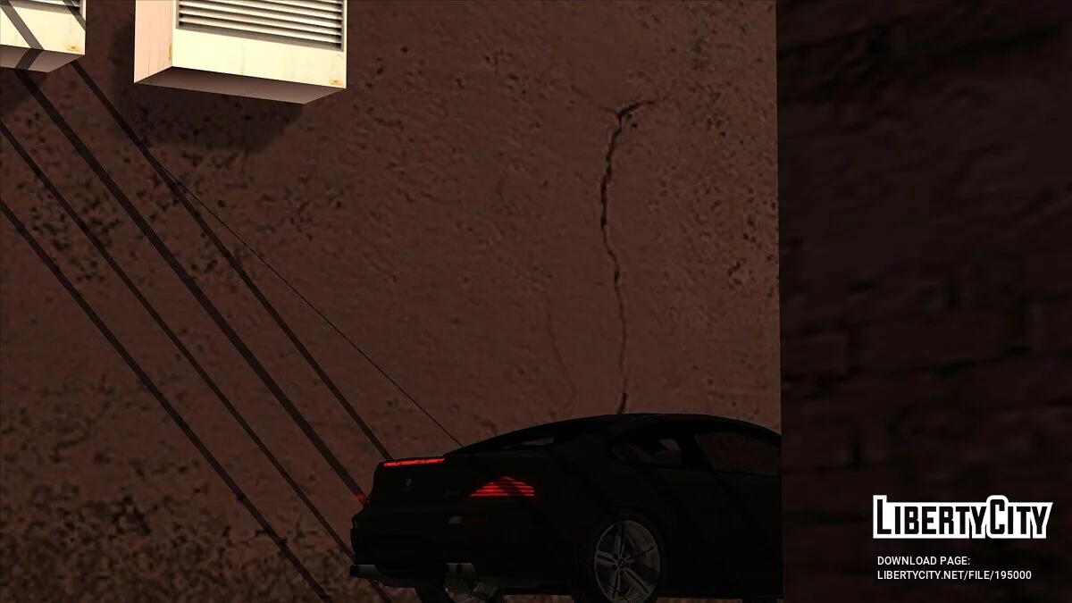 BMW M6 E63 / GTA San Andreas