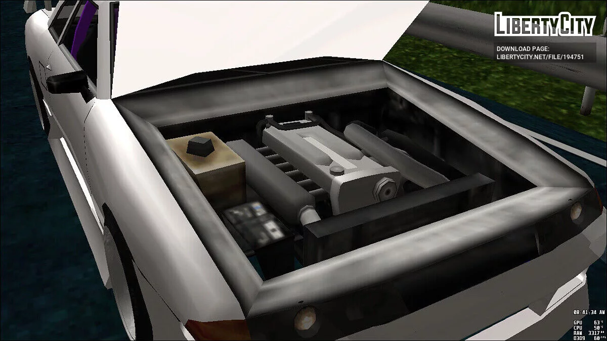 Gaya Elegy Nissan Skyline R32 GT-R (Bodykit Vertex) / GTA San Andreas