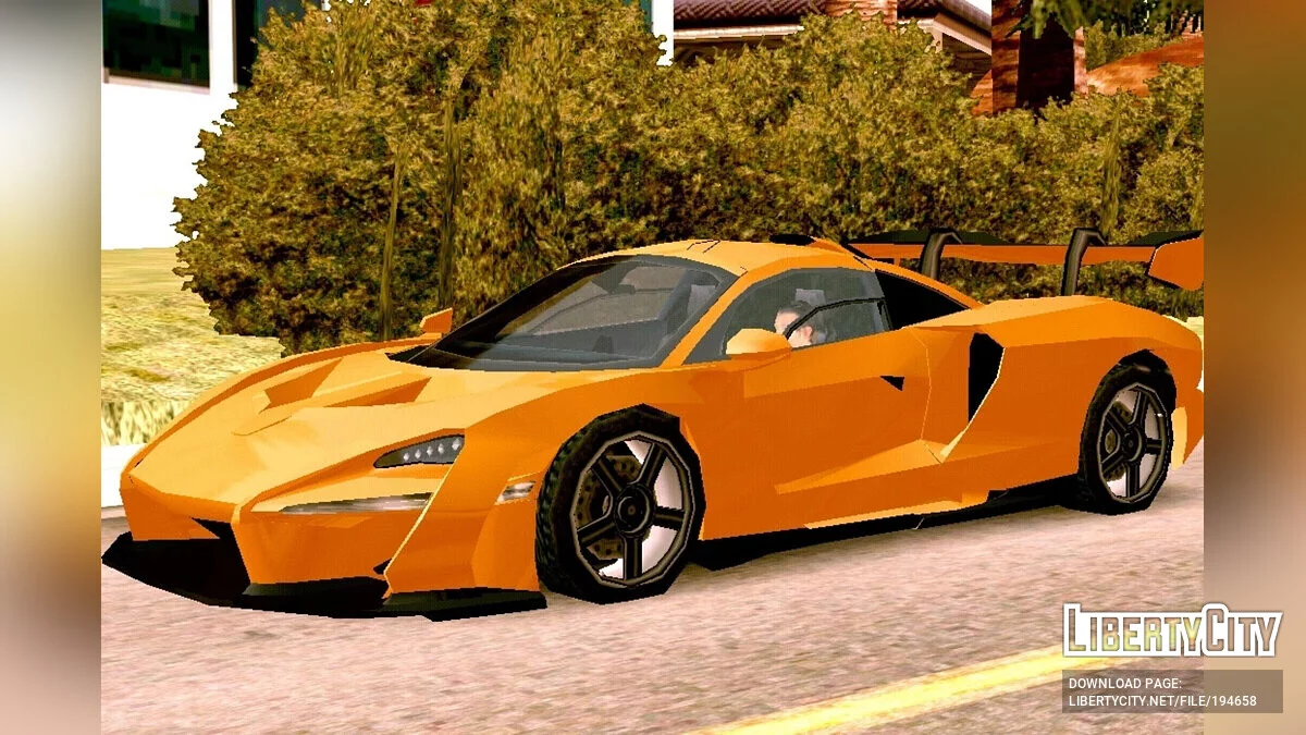 McLaren Senna LM (стиль SA) / GTA San Andreas