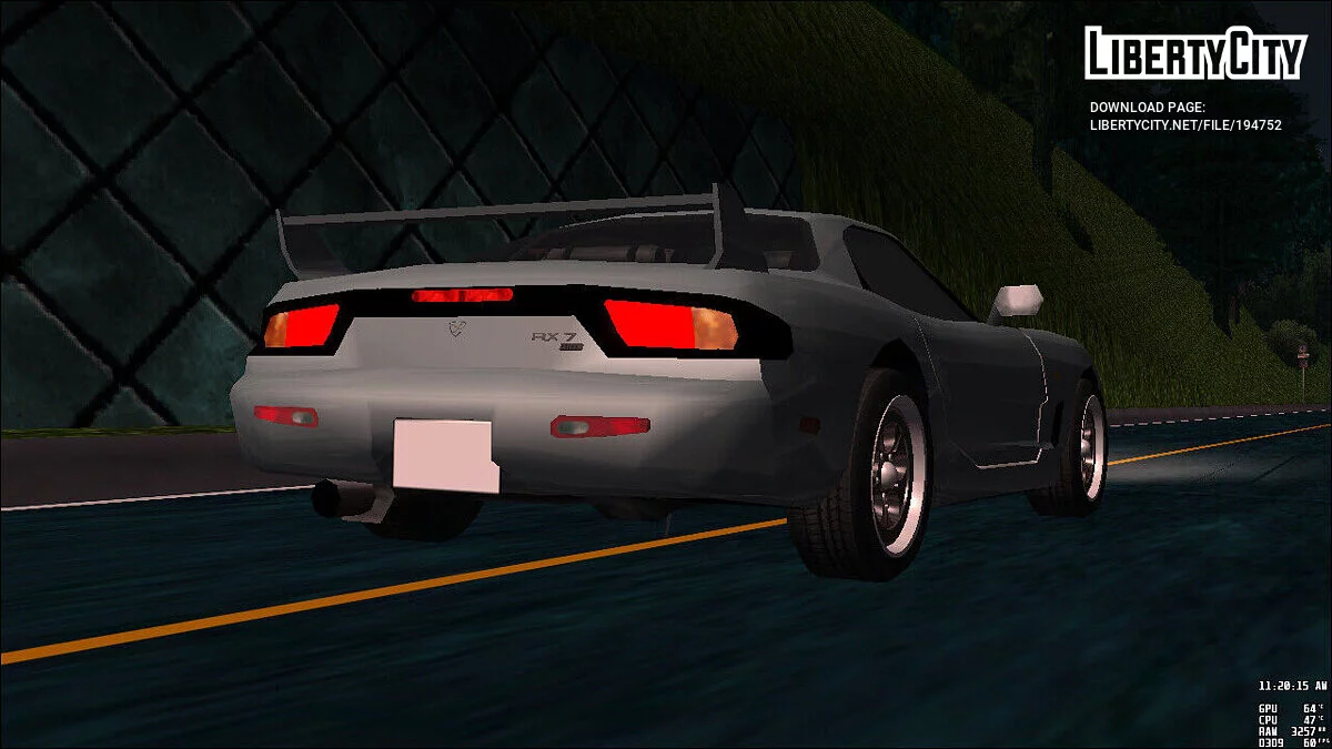 مازدا RX-7 FD3S بأسلوب ZR-350 (مازدا سبيد) / جي تي إيه سان أندرياس