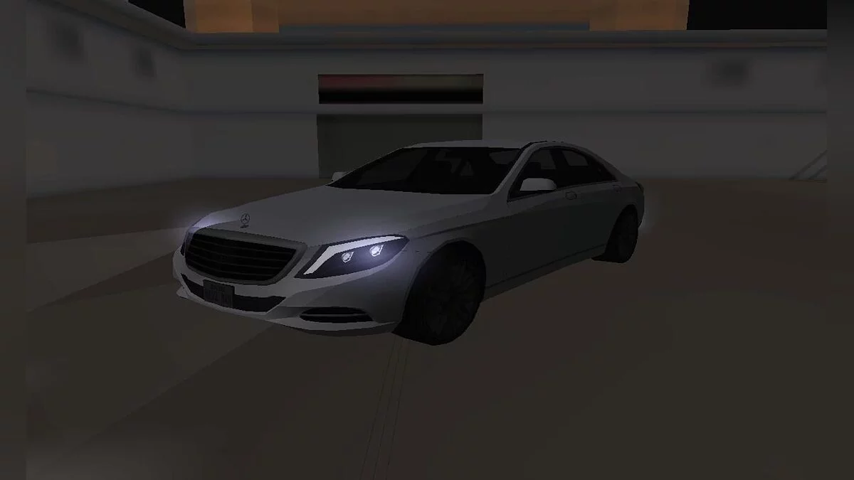 تعديل مرسيدس بنز S350 AMG (أسلوب SA) / جي تي إيه سان أندرياس