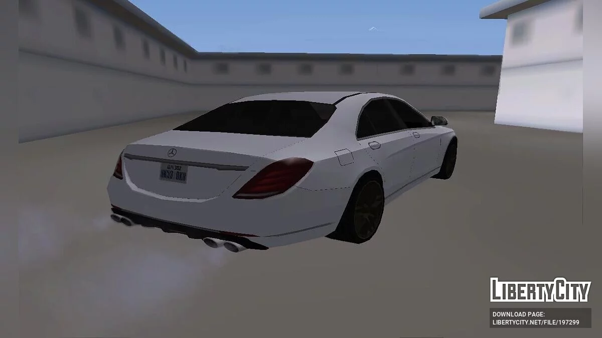 تعديل مرسيدس بنز S350 AMG (أسلوب SA) / جي تي إيه سان أندرياس