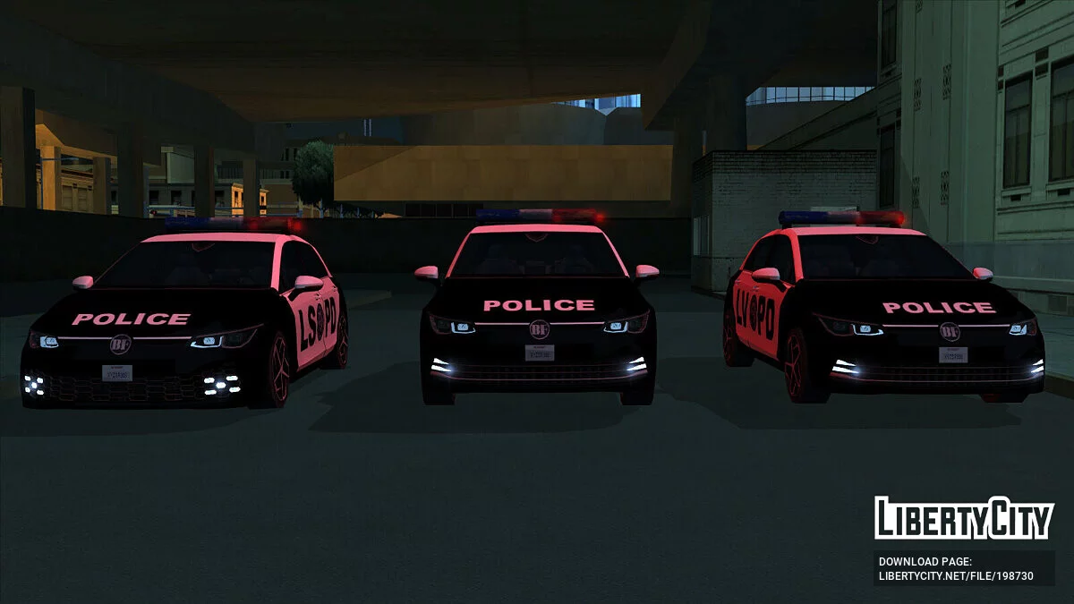 Burgerfahrzeug Club 2019 - Versión policial / GTA San Andreas