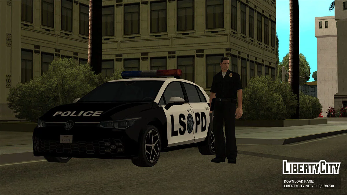 Burgerfahrzeug Club 2019 - Versión policial / GTA San Andreas