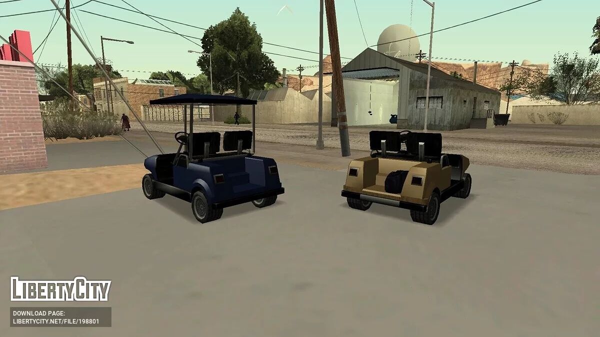 Civilian Caddy (SA Style) / GTA San Andreas
