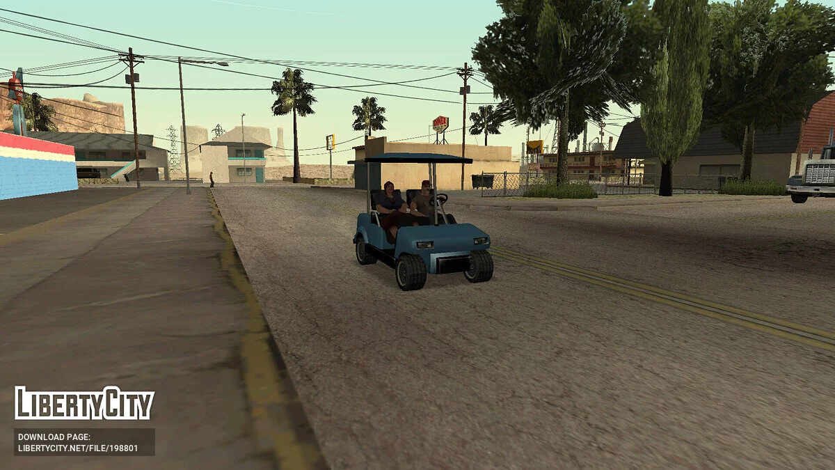 Civilian Caddy (SA Style) / GTA San Andreas