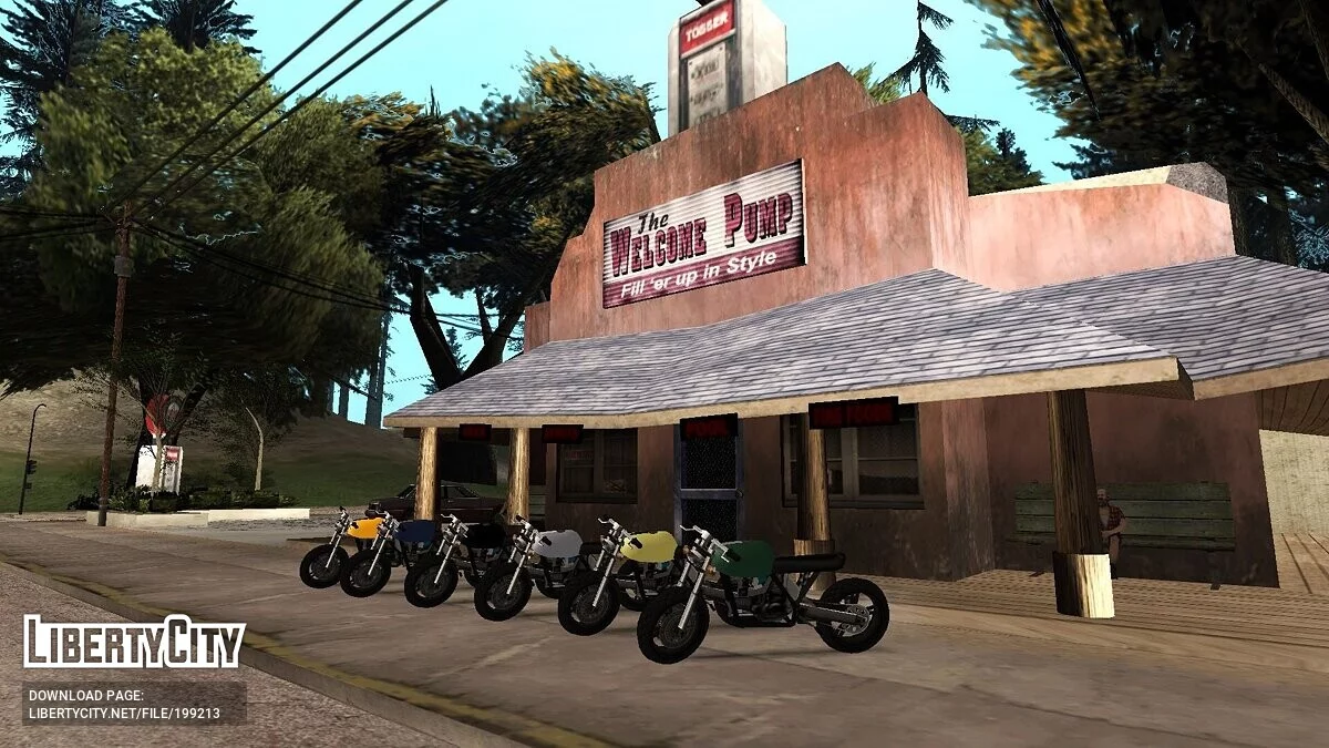HC - Cafe Racer Tillintar (نمط SA) / جي تي إيه سان أندرياس