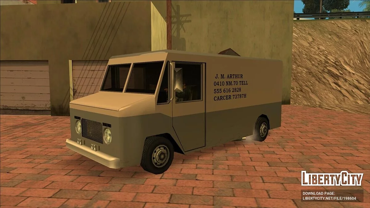 Пак машин Boxville (FROM GTA UNDERGROUND) / GTA San Andreas