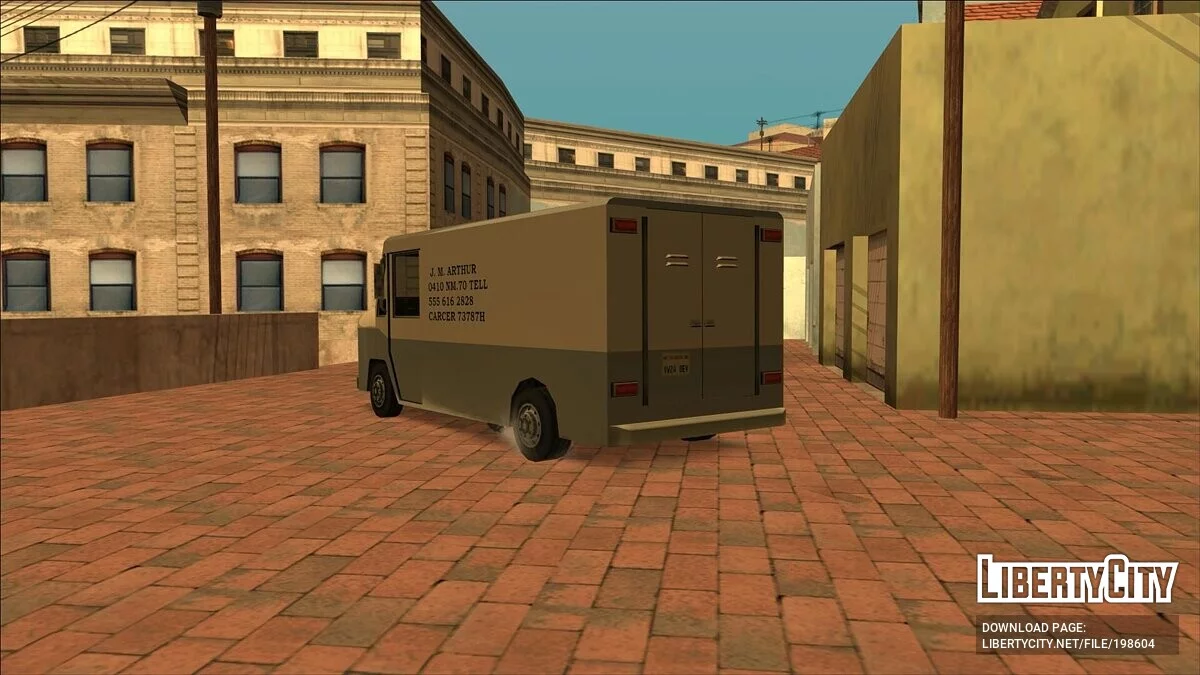 Пак машин Boxville (FROM GTA UNDERGROUND) / GTA San Andreas