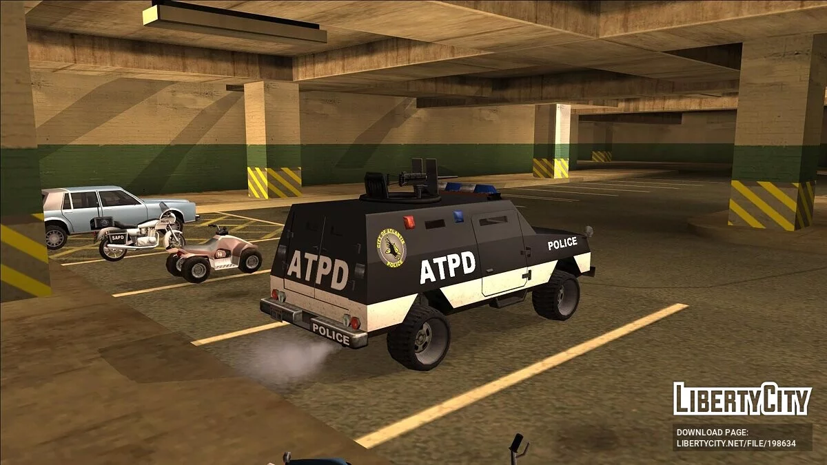 Пак машин Enforcer (FROM GTA UNDERGROUND) / GTA San Andreas