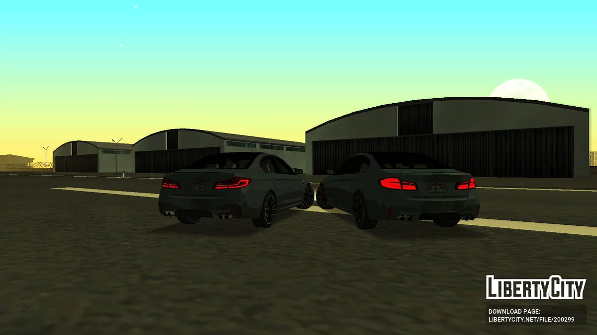 BMW M5 F90 '18 & '21 [Оновлено] / GTA San Andreas