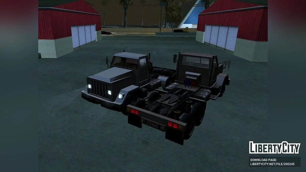 Flatbed Semi Truck / GTA San Andreas