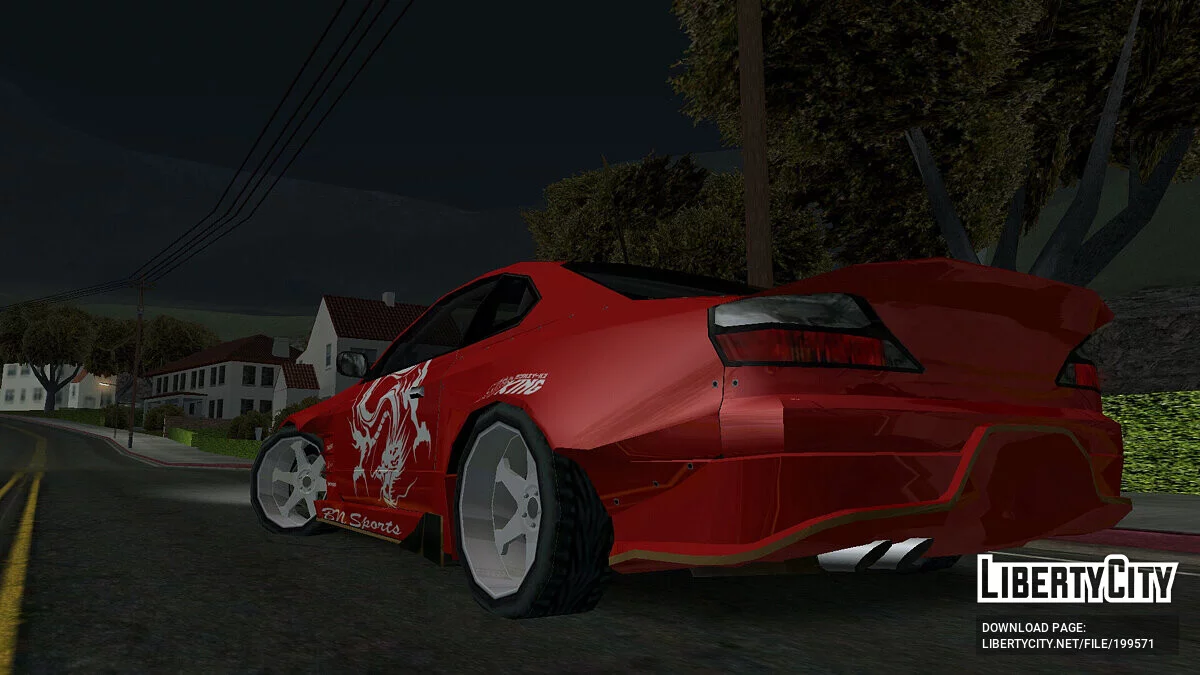 日产 Silvia S15 BLS 豪华套件 (BN Sports) / GTA San Andreas