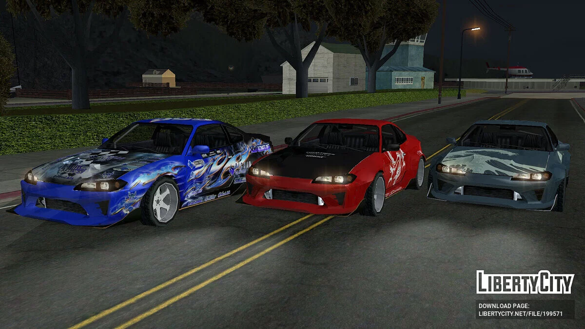 日产 Silvia S15 BLS 豪华套件 (BN Sports) / GTA San Andreas