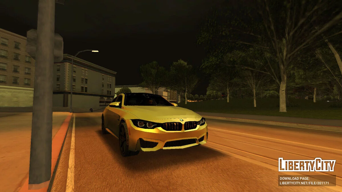 BMW M4 '18 / GTA San Andreas