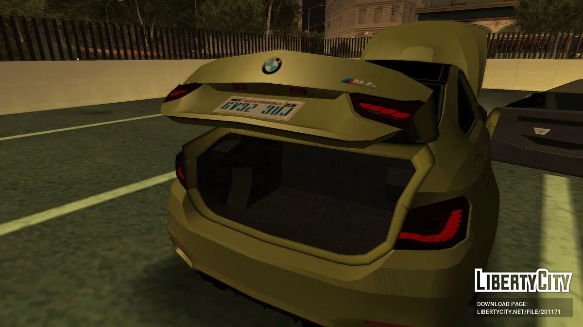 BMW M4 '18 / GTA San Andreas