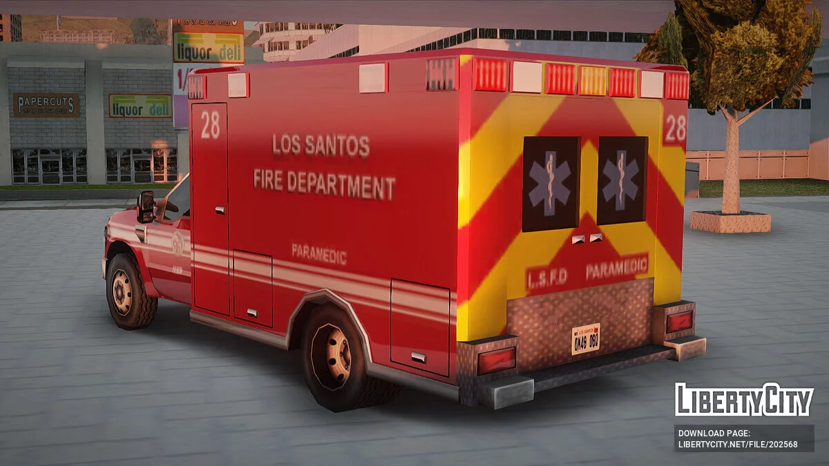 Ford F-250 Ambulance LSFD / GTA San Andreas