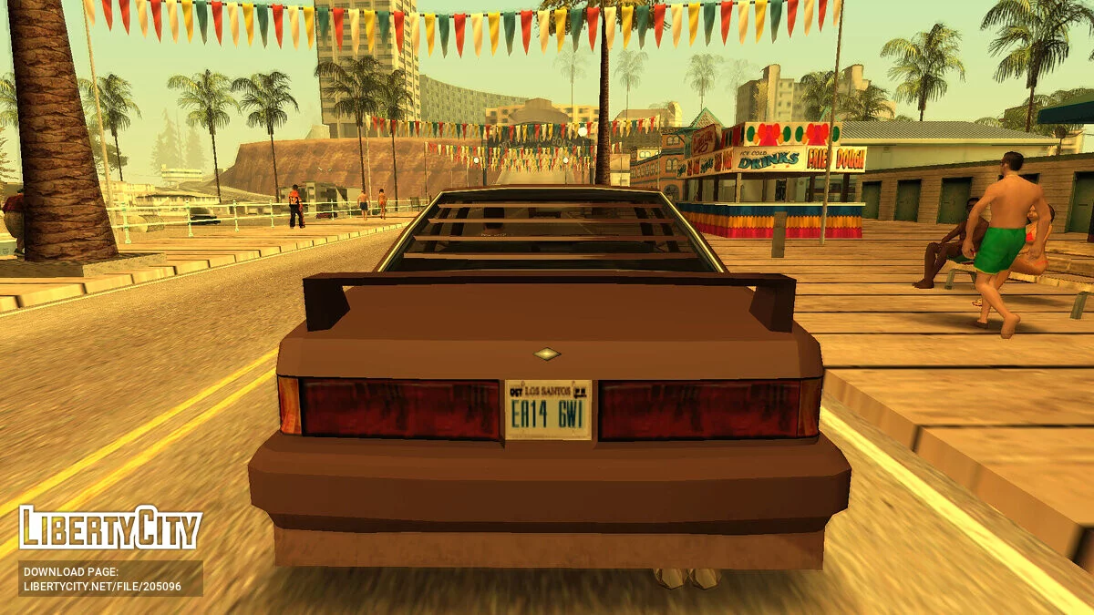 Sentinel XS - Style SA (V2) / GTA San Andreas