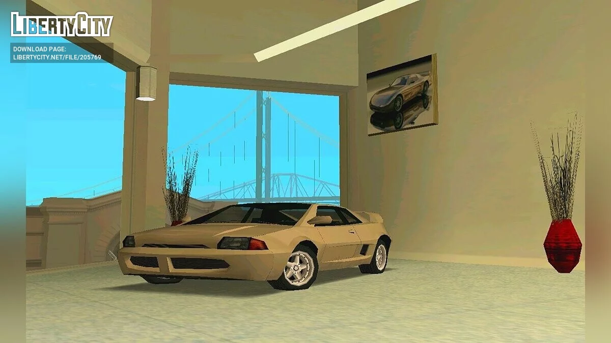 Liberty City Stories V8 GHOST (Add-on/Replace) / GTA San Andreas