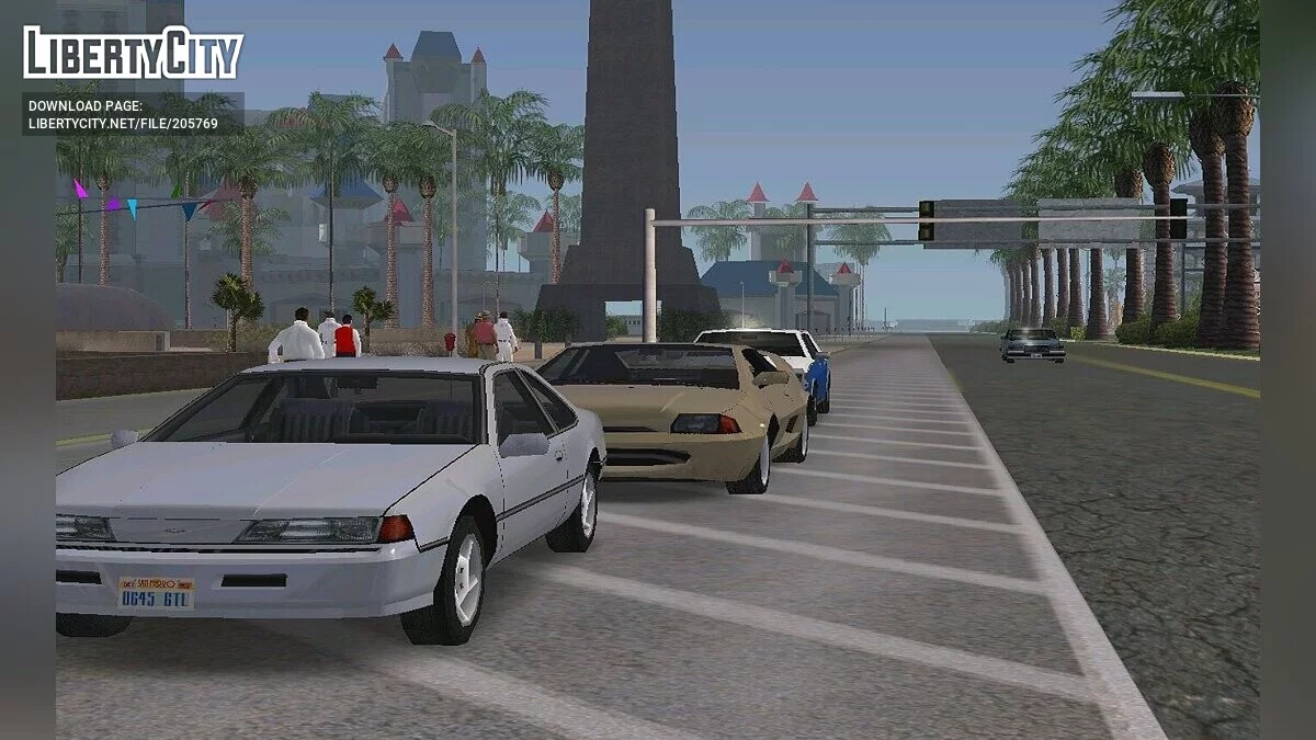 Liberty City Stories V8 GHOST (Add-on/Replace) / GTA San Andreas