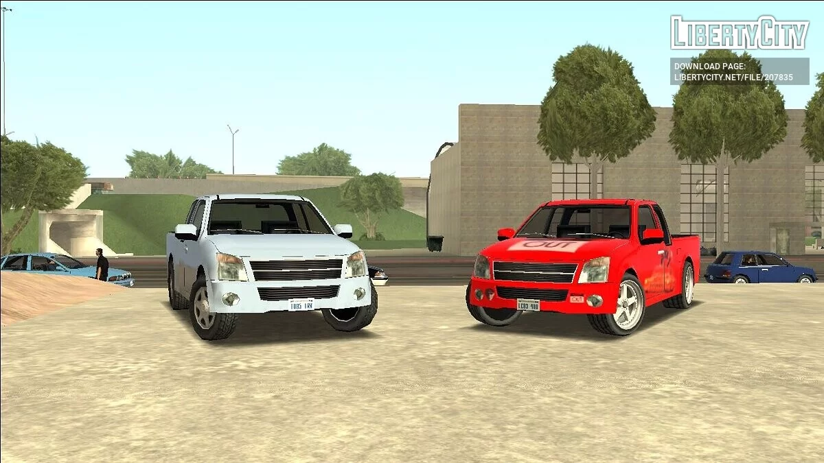 2007 Isuzu D-Max 2.5 SLX [SA Style/Addon/Livery Support] / GTA San Andreas