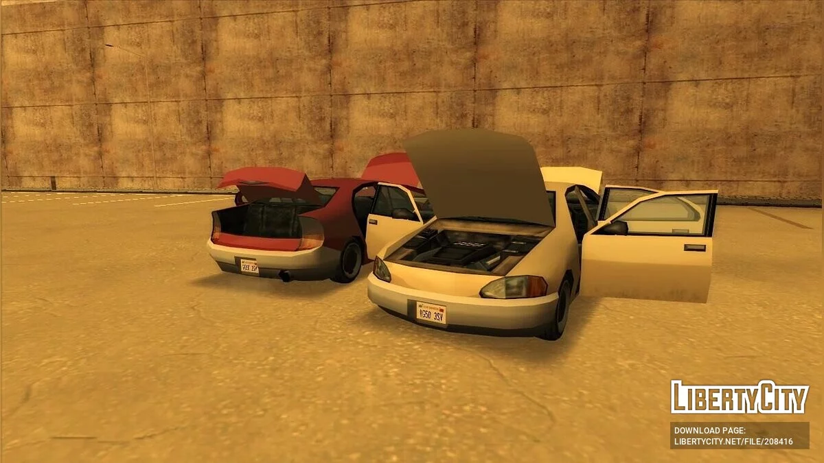 '98 Karin Kuruma [SA Style/Addon/ImVehFt/VehFuncs] / GTA San Andreas