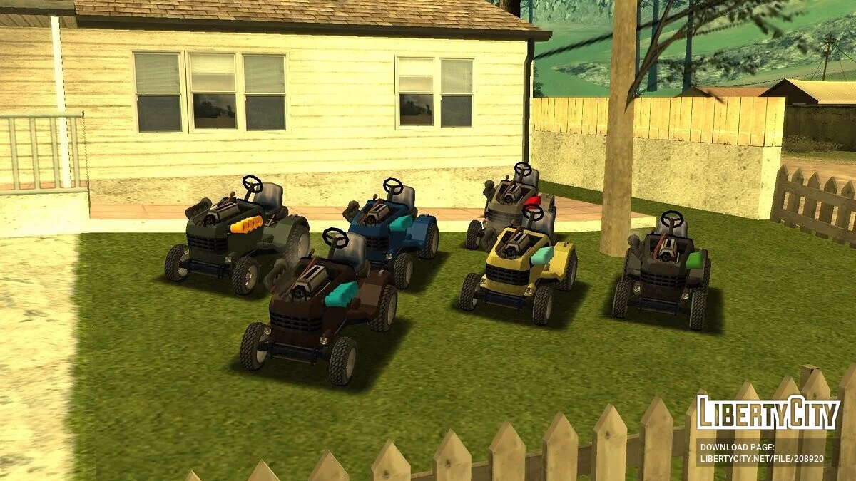 Mower Silexetta (Estilo SA) / GTA San Andreas