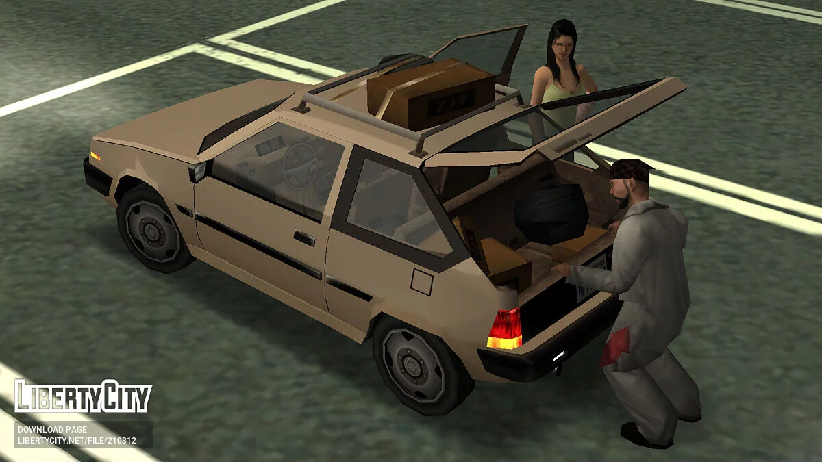'86 Maibatsu Thunder & Bravado Dawn Pack / GTA San Andreas
