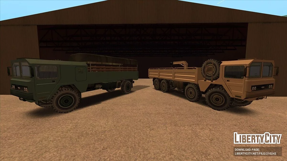 MTL Sleipnir 8x8 & 4x4 / GTA San Andreas