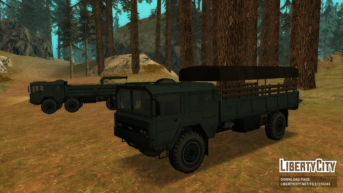 MTL Sleipnir 8x8 & 4x4 / GTA San Andreas