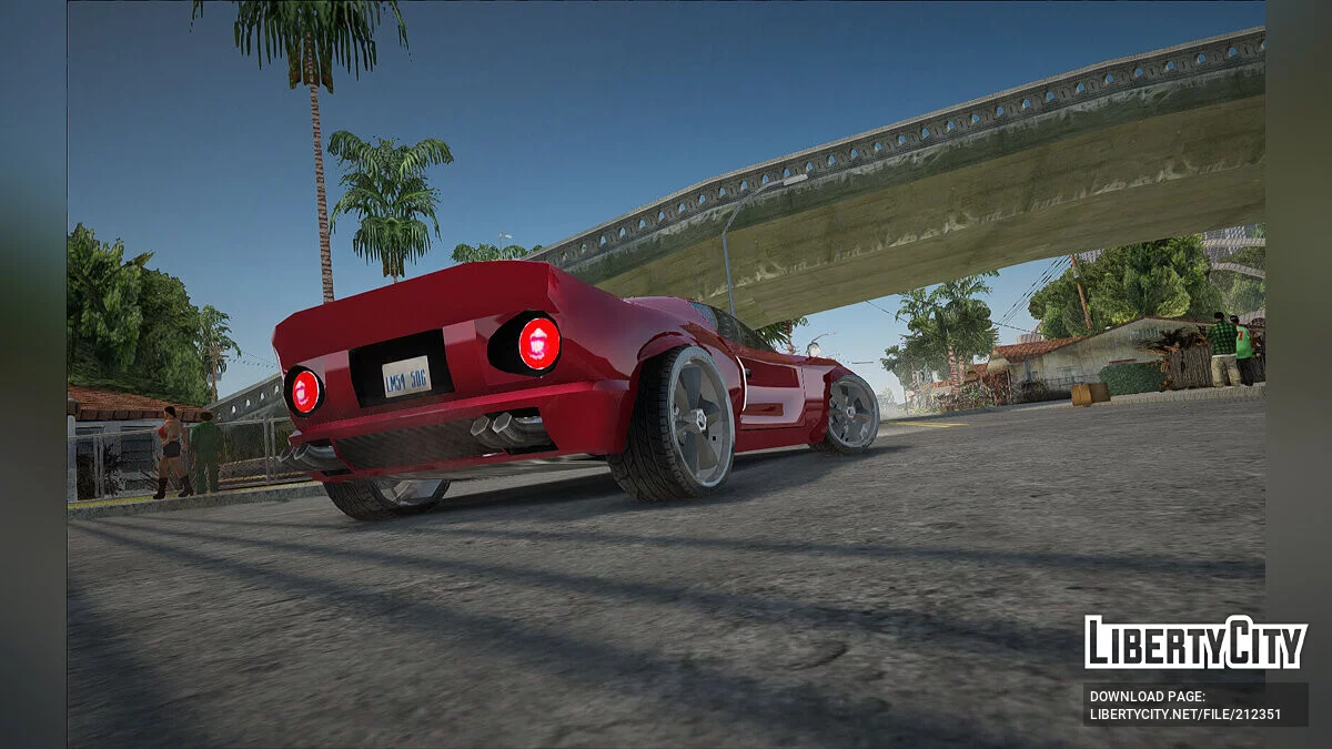 Bullet Ford GT / GTA San Andreas